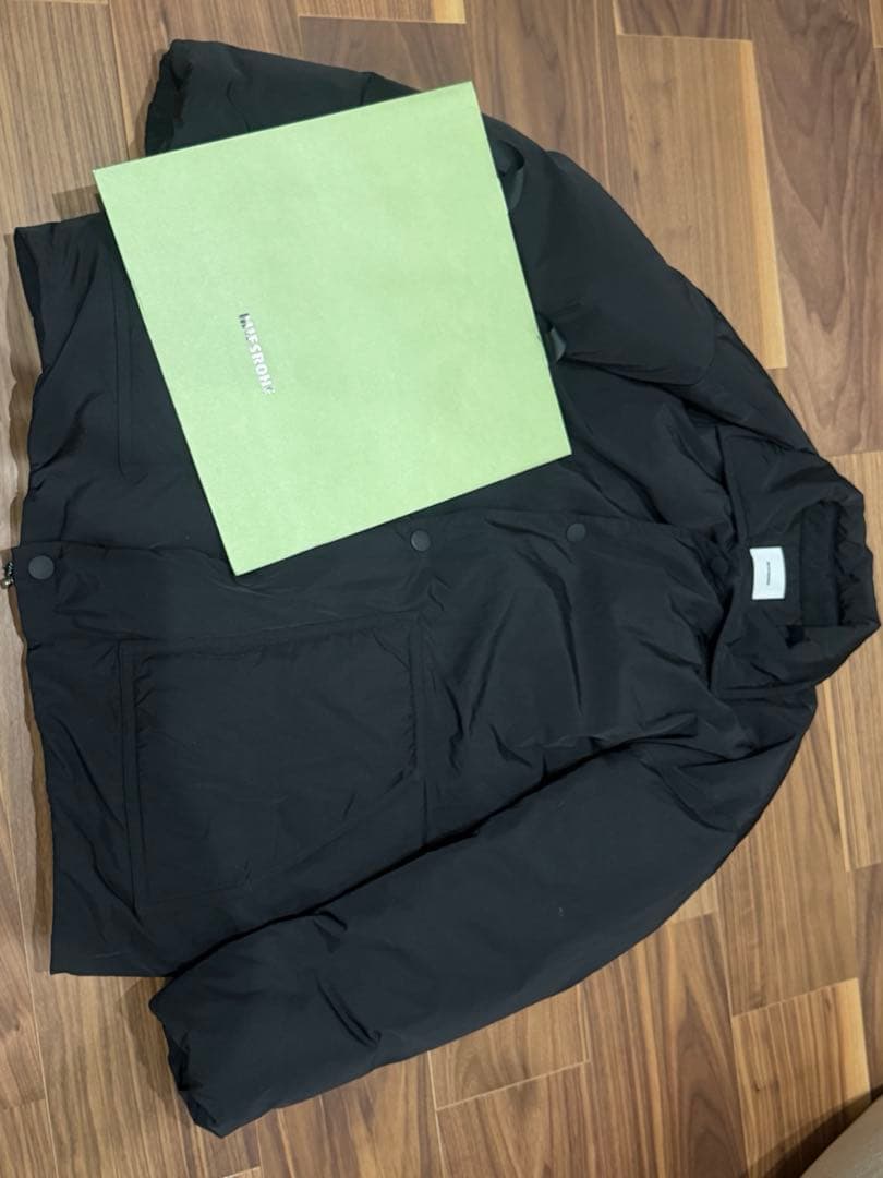 ステンカラーリサイクルダウン　MIESROHE anuke ダウン　アンヌーク