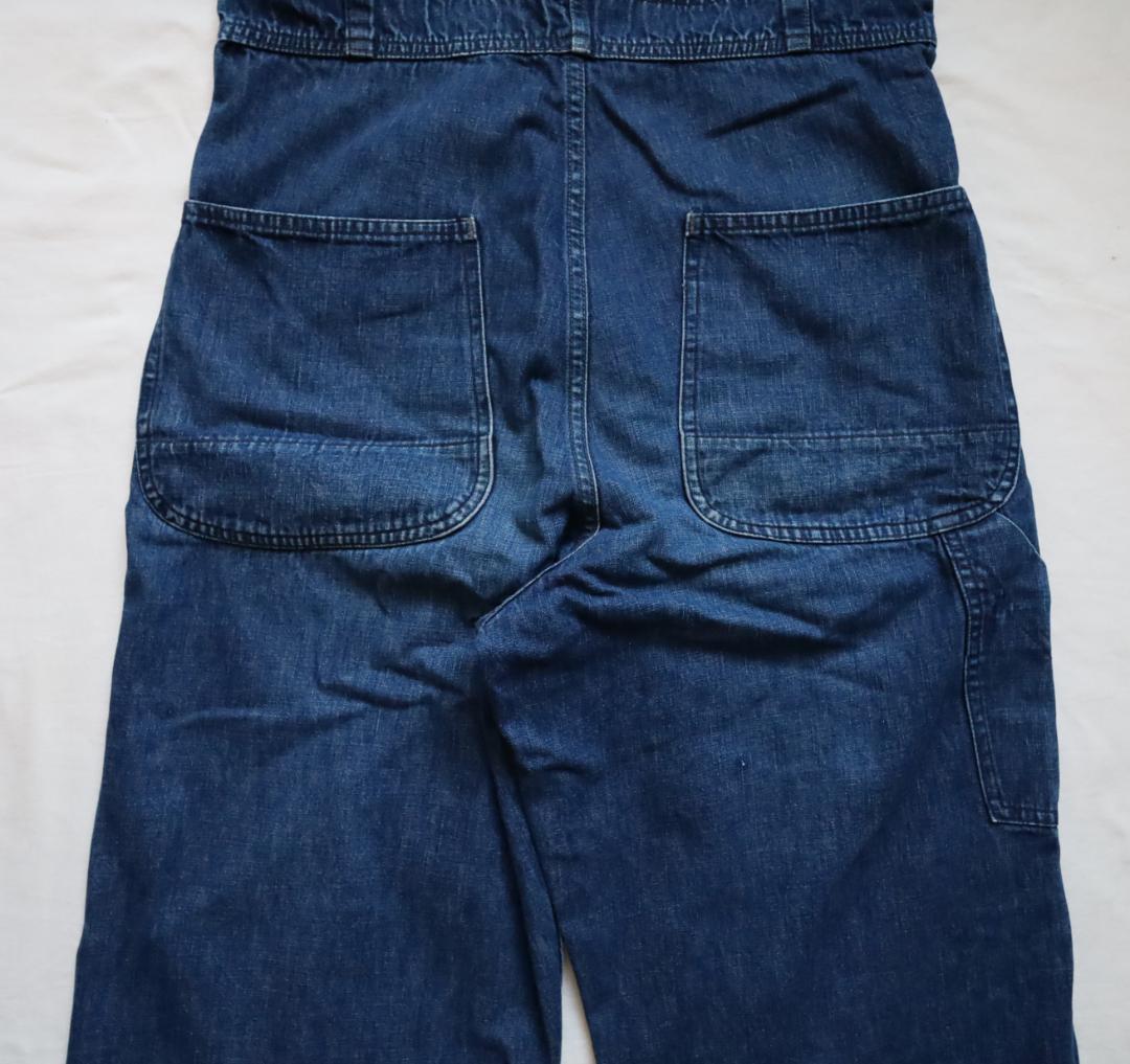 【ハイホー様用】エヴィス オールインワン インディゴ ツナギ サイズ38