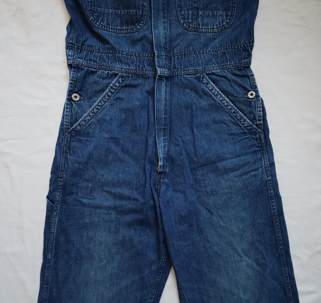 【ハイホー様用】エヴィス オールインワン インディゴ ツナギ サイズ38