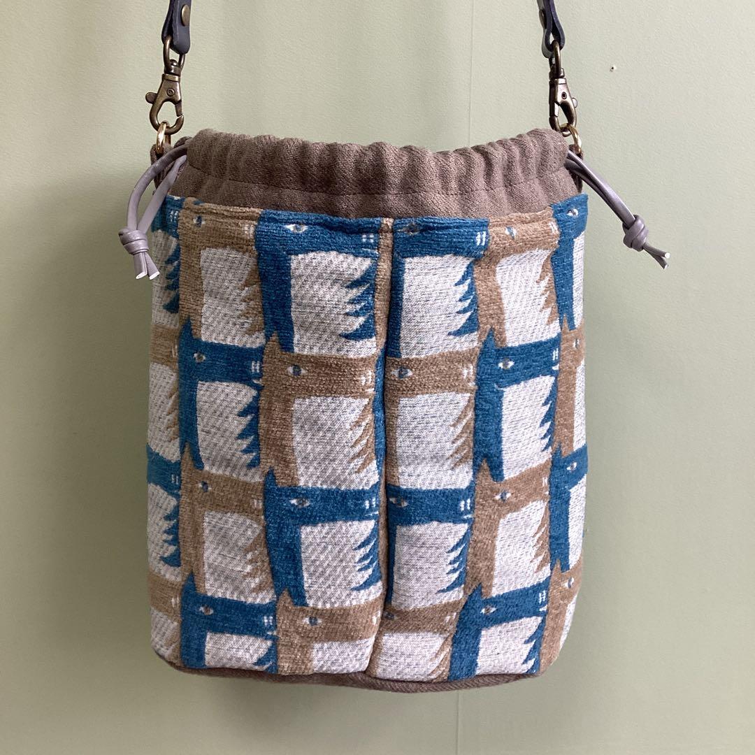 ミナペルホネンthoroughbred ポシェット　ハンドメイド