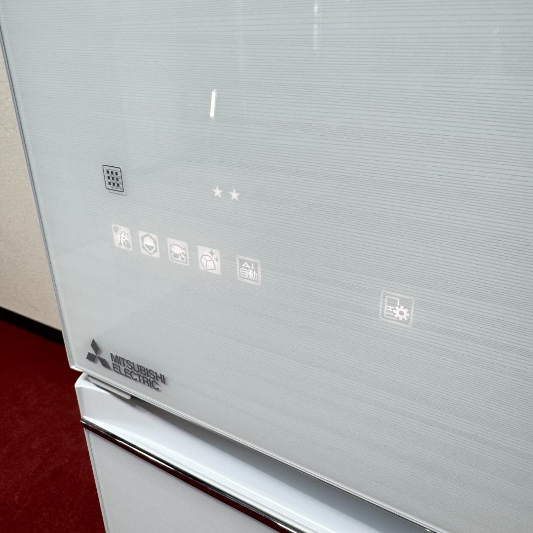 東京23区送料無料　超美品三菱2020年製　6ドア冷蔵庫572L　洗浄/除菌済み