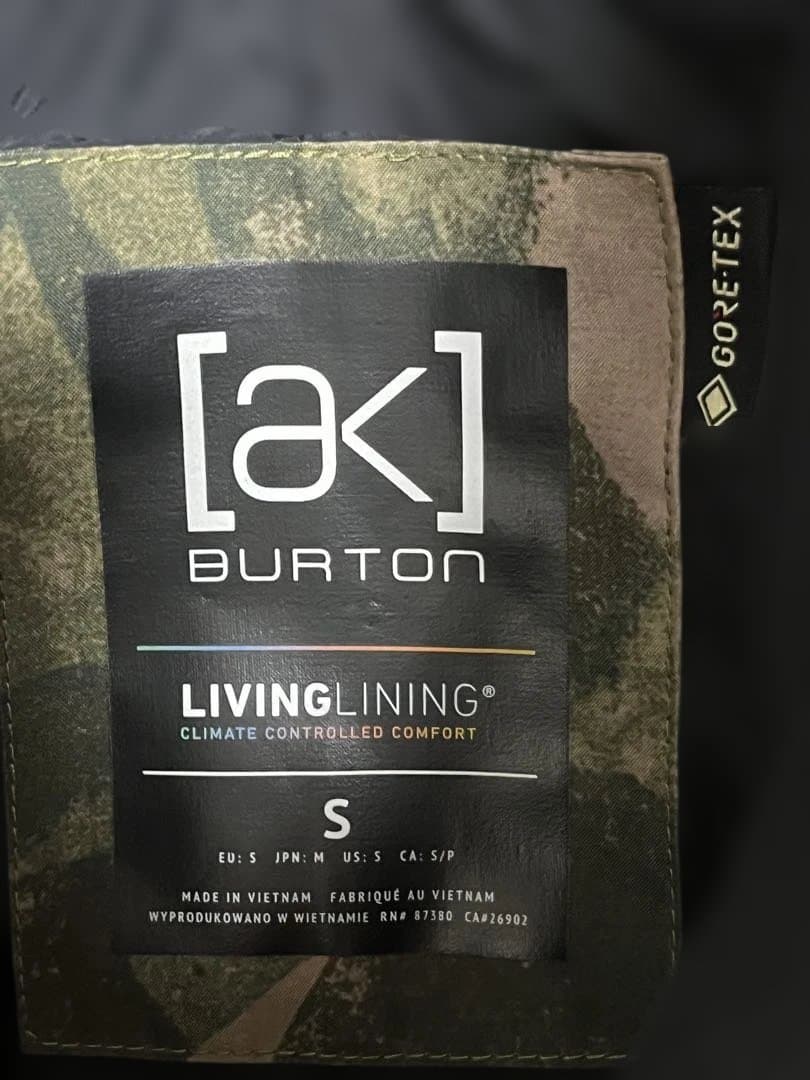Burton [ak] GORE-TEX Cyclic Bibs Sサイズ
