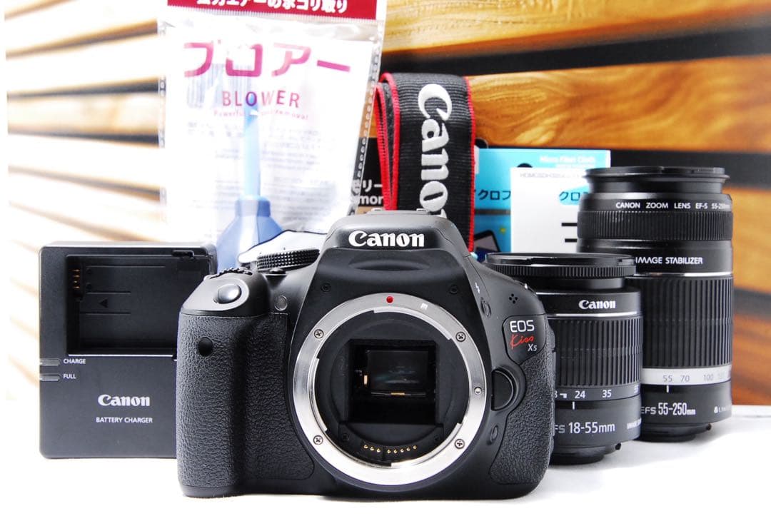 コスパ重視の方に！Canon X5 一眼 ダブルズーム スマホ転送 初心者