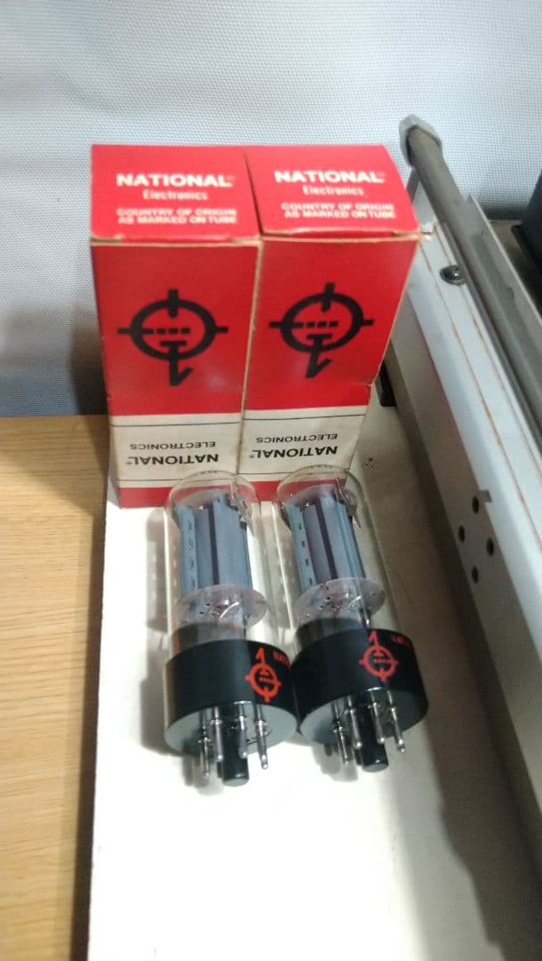 真空管アンプ 6L6シングルSRPPステレオ個人製作