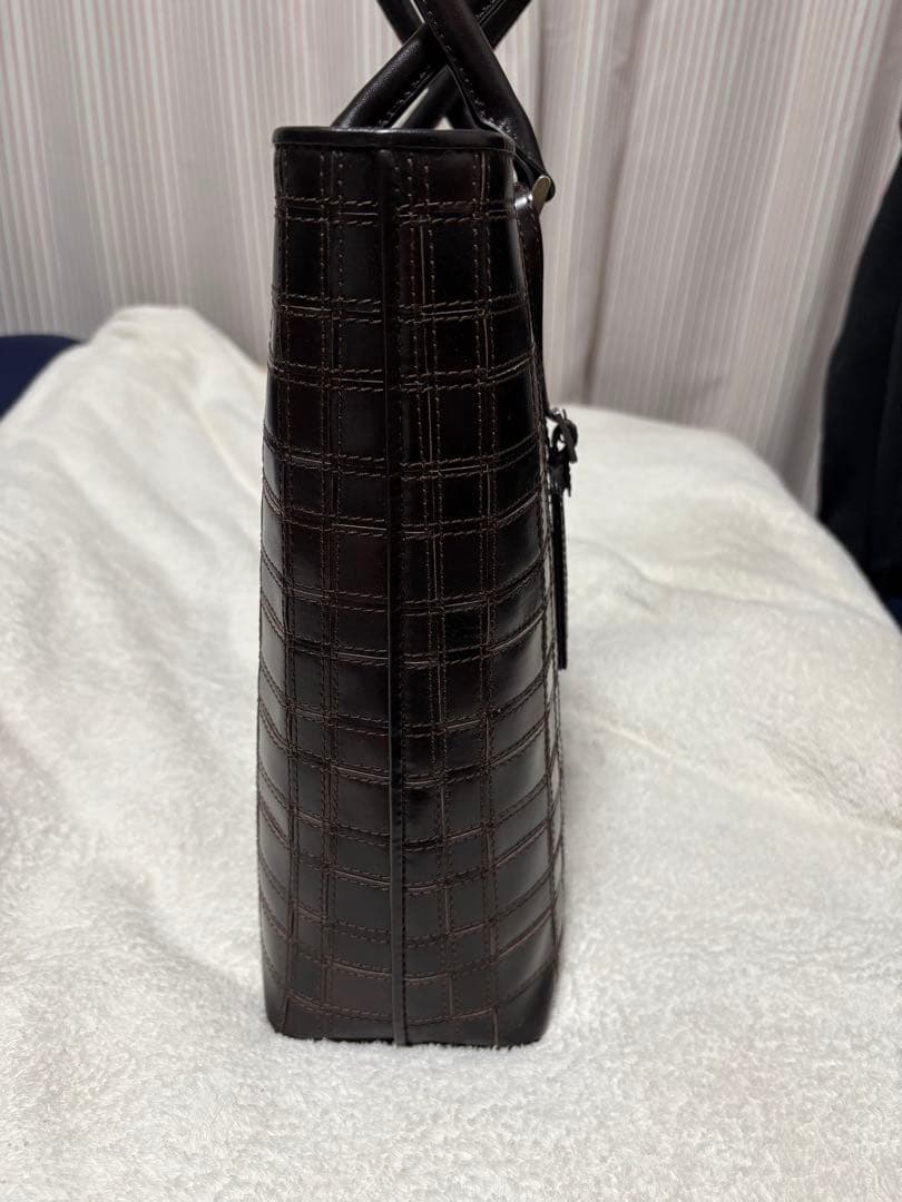 Merry Xmas！マザーハウスアンティークメッシュ ダークブラウン　トート