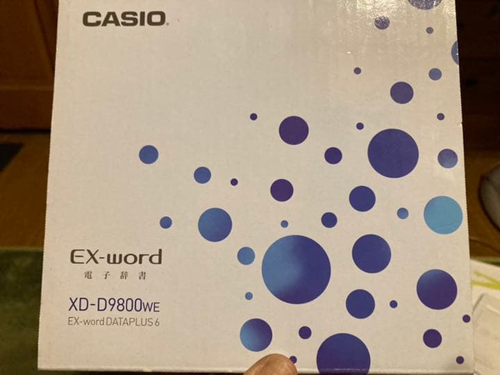 スマホ・タブレット・パソコン CASIO XD-D9800WE