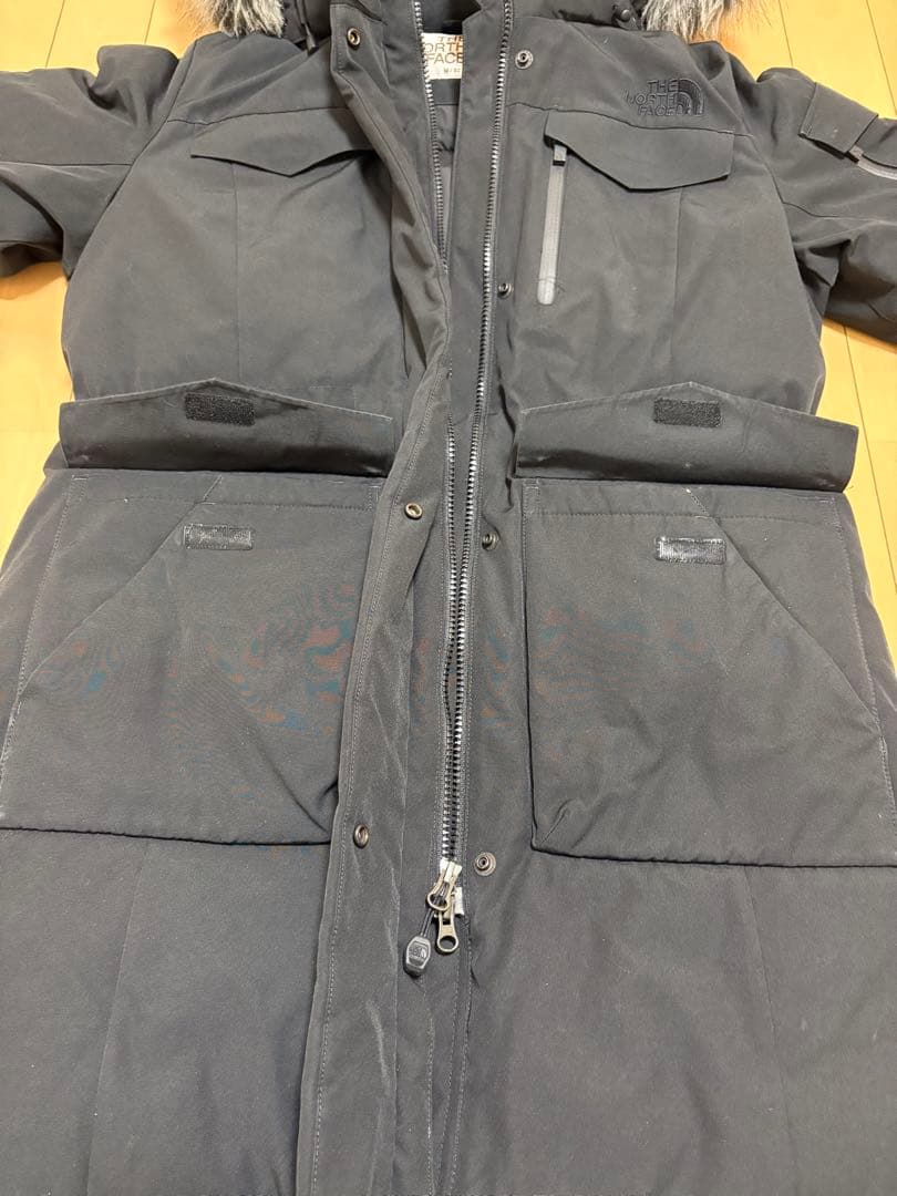 ノースフェイス ダウンコート レディースM 90 黒