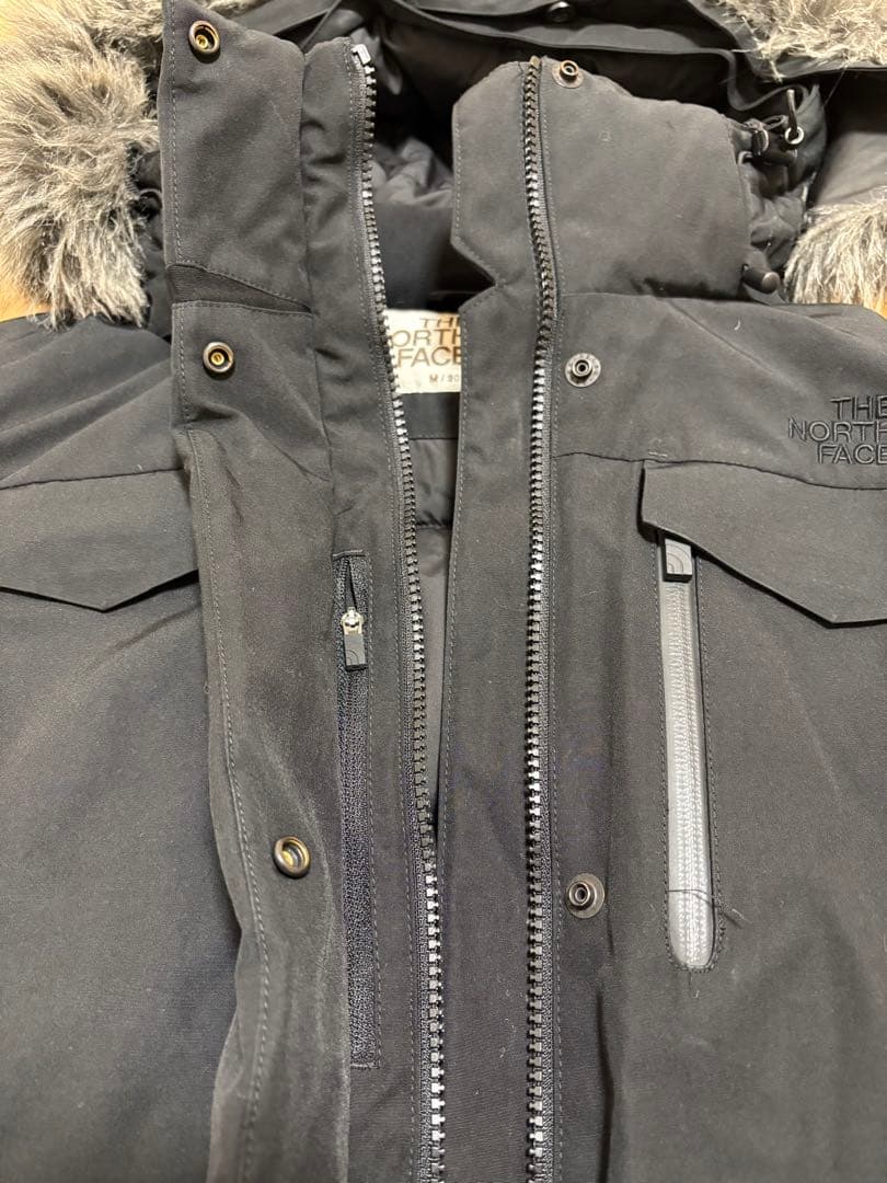 ノースフェイス ダウンコート レディースM 90 黒