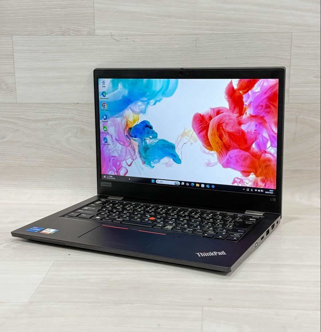 11世代Lenovo ThinkPadレノボノートL13メモリー16GB/SSD