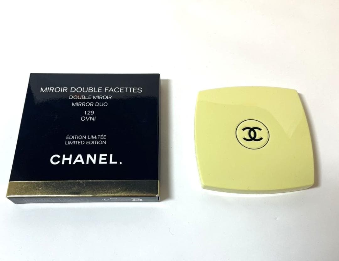 シャネル ミロワール ドゥーブル ファセット　 コンパクト ダブルミラー 129