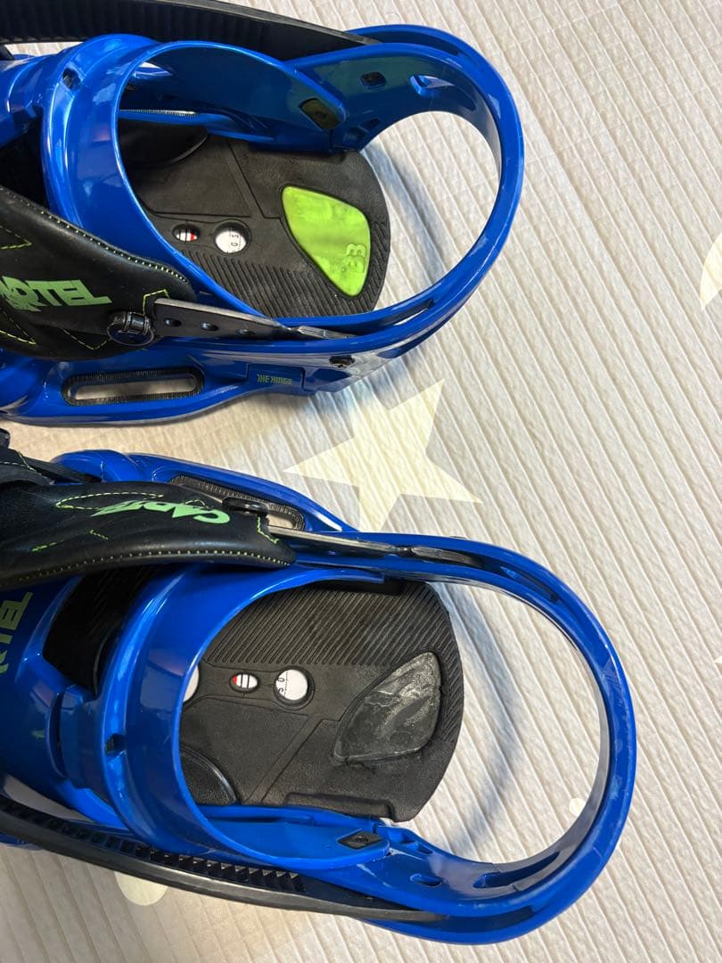 BURTON CARTEL-EST スノーボード ビンディング 青黒