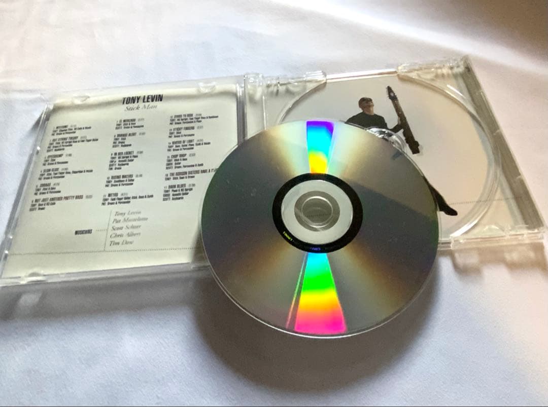 Tony Levin – Stick Man（直筆サイン入りCD）