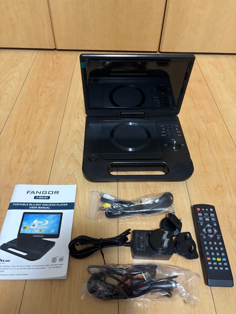 FANGOR ポータブルブルーレイプレーヤー　F-BR101