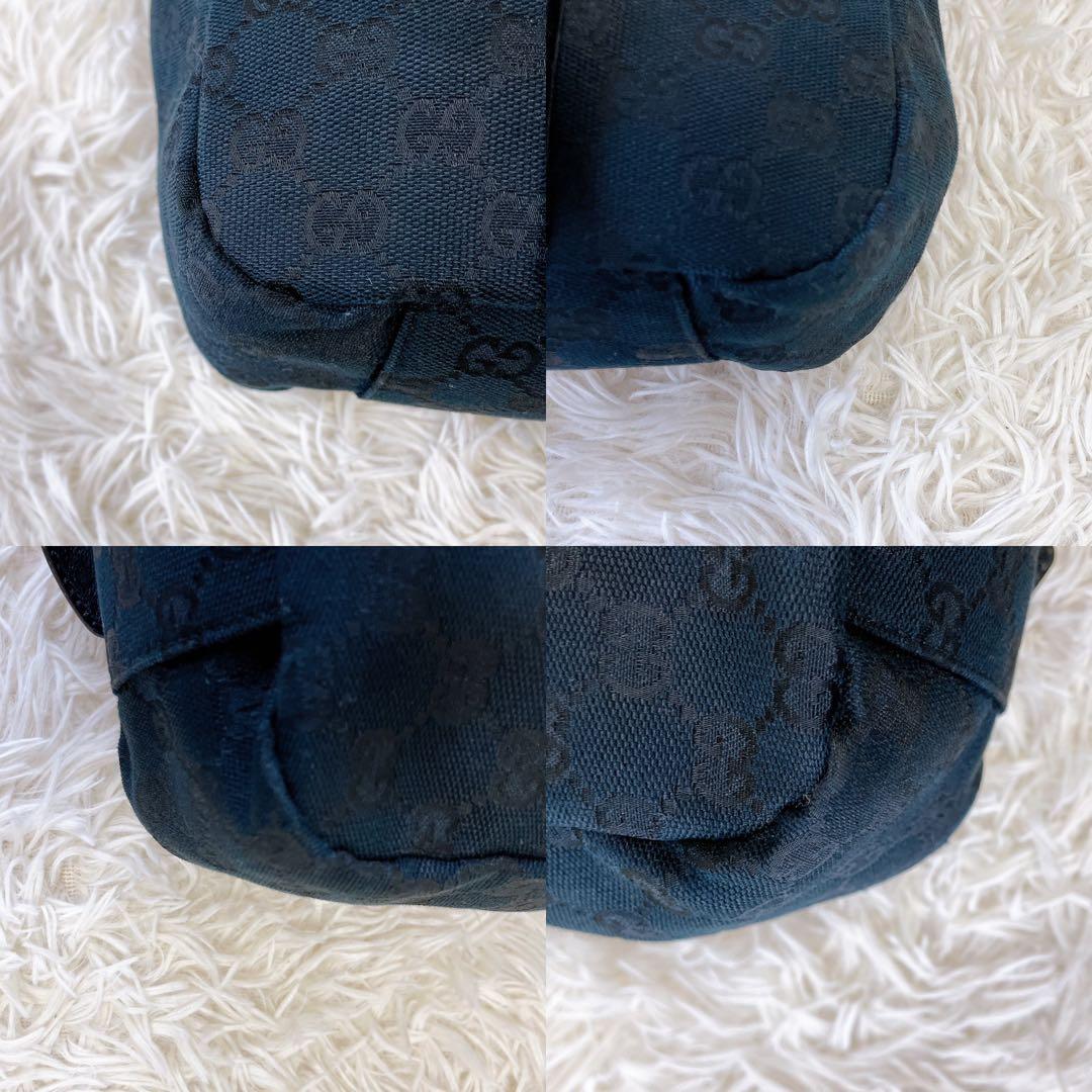 GUCCI ショルダーバッグ GGキャンバス クロスボディ　145858