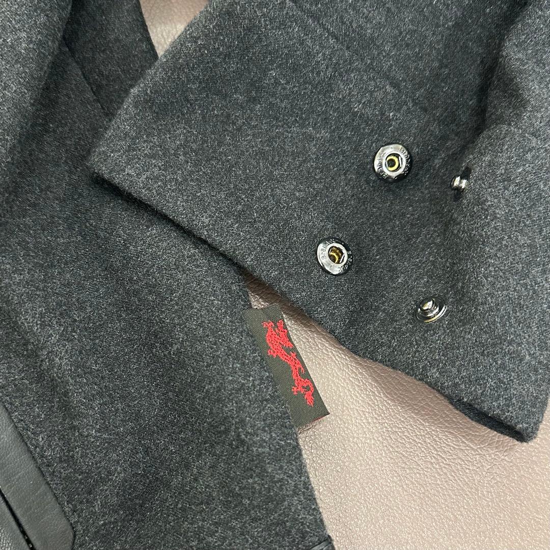 ヴィヴィアンタム コート 2WAY丈 フード 裾切替 ショート丈にも