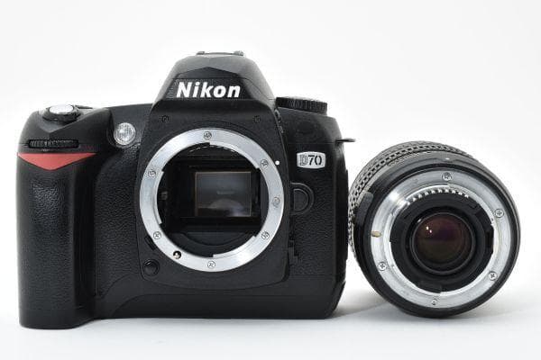 ★美品★シャッター2076回★ニコン D70 レンズセット＃646649