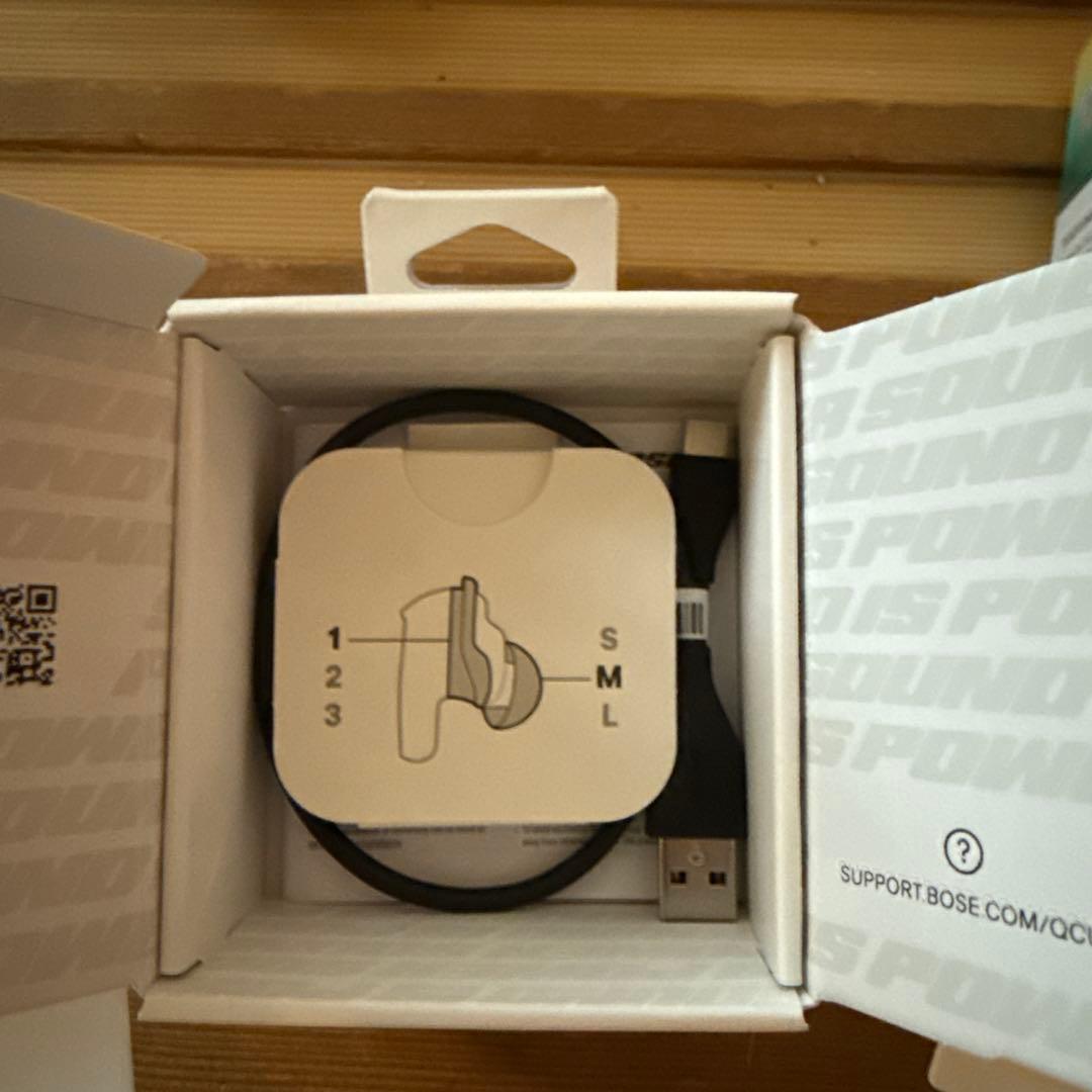 Bose QuietComfort Earbuds II　充電ケース＋付属品