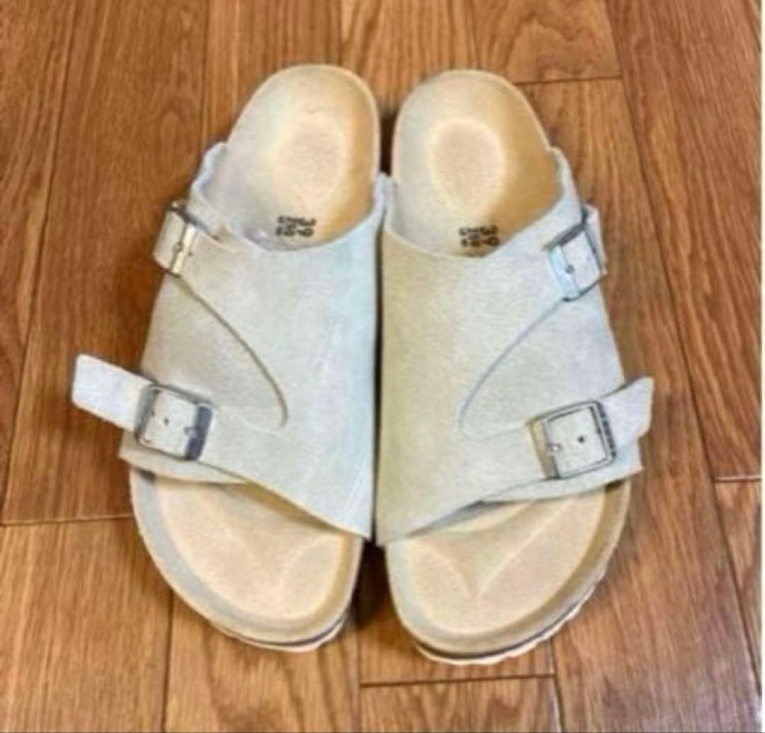 Birkenstock チューリッヒ　ベージュ スエード サンダル39
