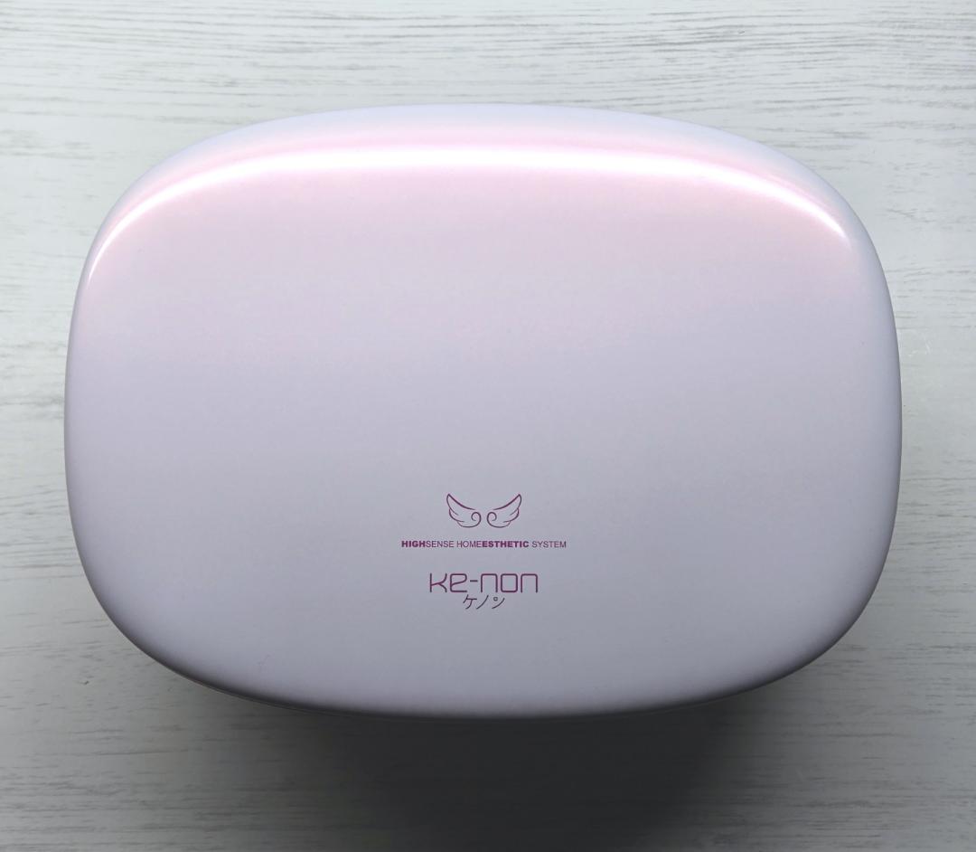 【使用僅少/付属品完備】脱毛器 ケノン Ke-non 8.4 パールホワイト