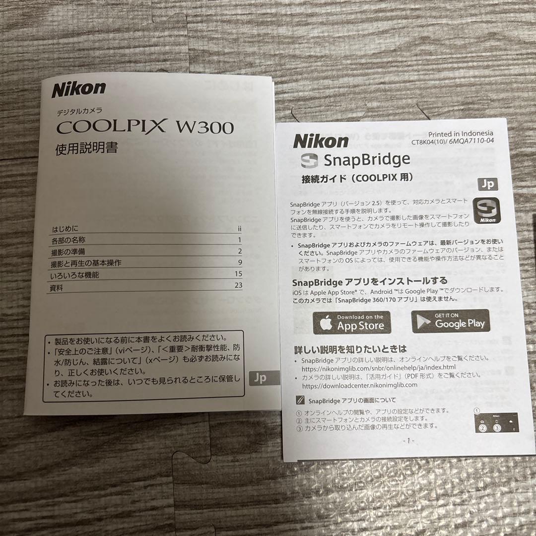 Nikon COOLPIX W300 ブラック 本体