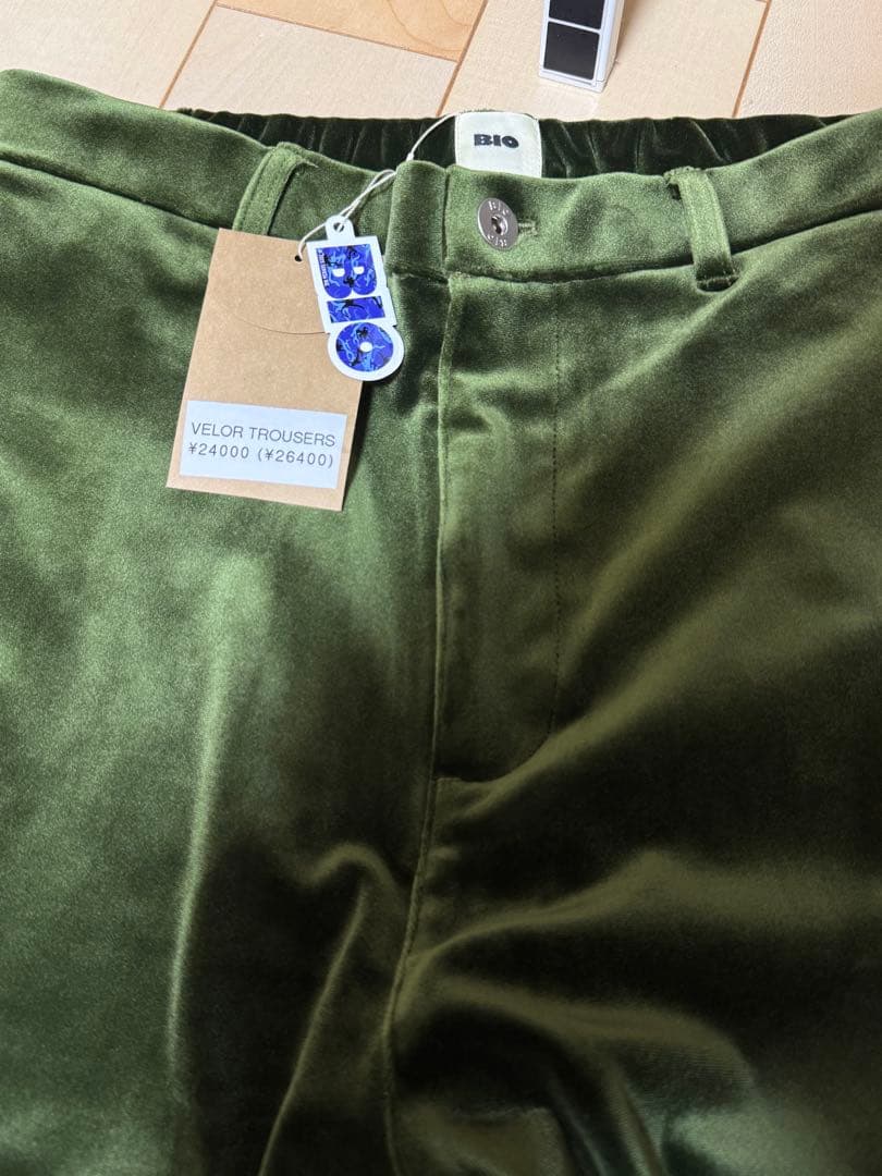 Bio ベロアトラウザーズ