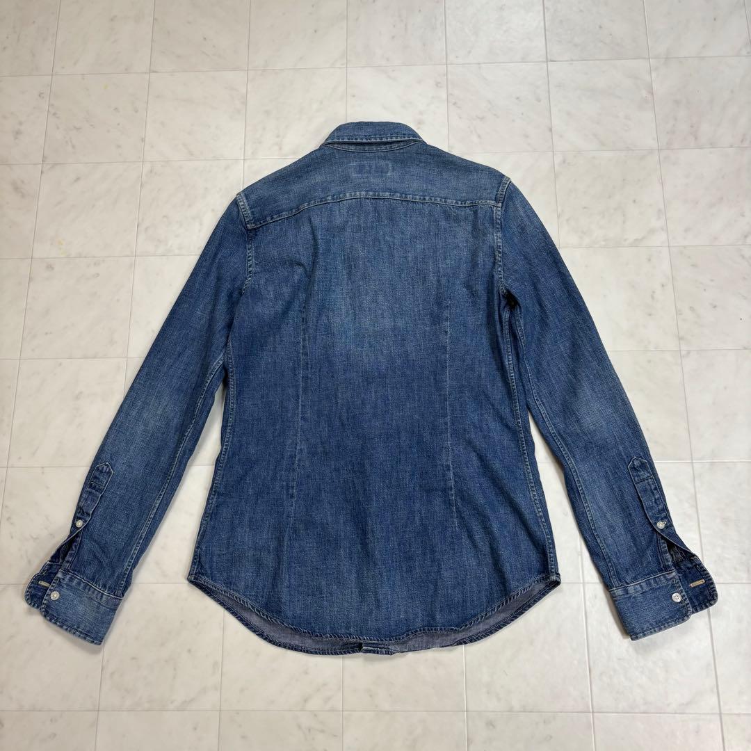 RALPH LAUREN★デニムシャツ ボタンダウン ロゴ刺繍