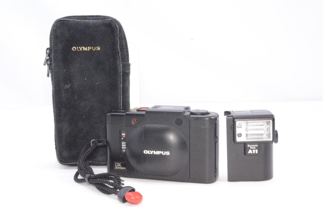動作OK◆OLYMPUS XA4 MACRO + A11 ポーチ @j31