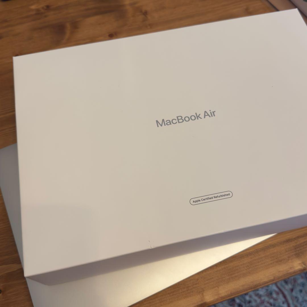 【美品】Apple MacBook Air シルバー 日本語配列