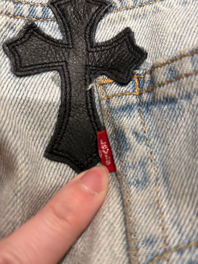 【即日発送】Levi's リーバイス 505 クロスパッチ W35 L30