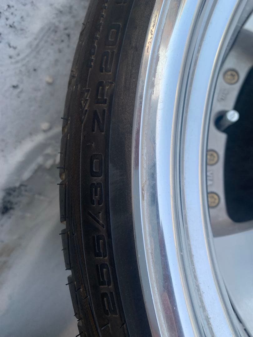 WORK ランベック ld1 255/30R20 10.5j-14 ±0 深リム