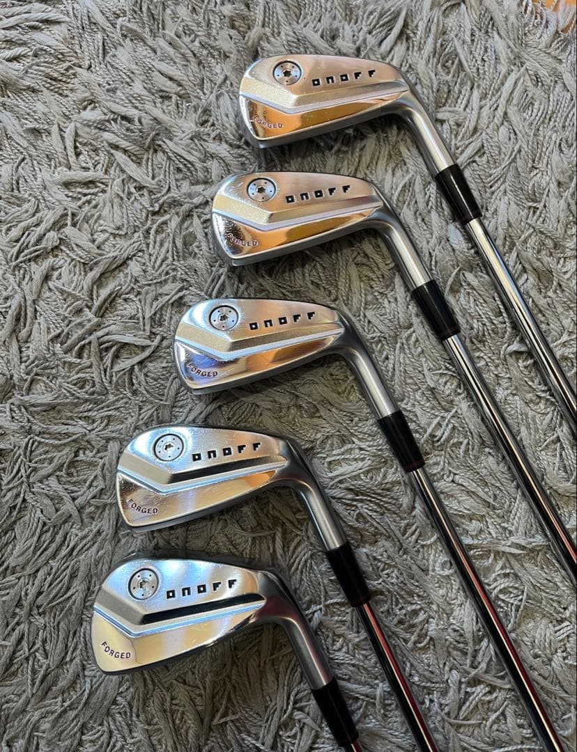 【sold さくら商品】ONOFF KURO FORGED アイアン5本