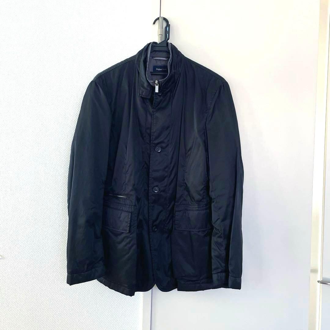 Zegna Sport☆新品！カバー付き！レイヤード風ブルゾン