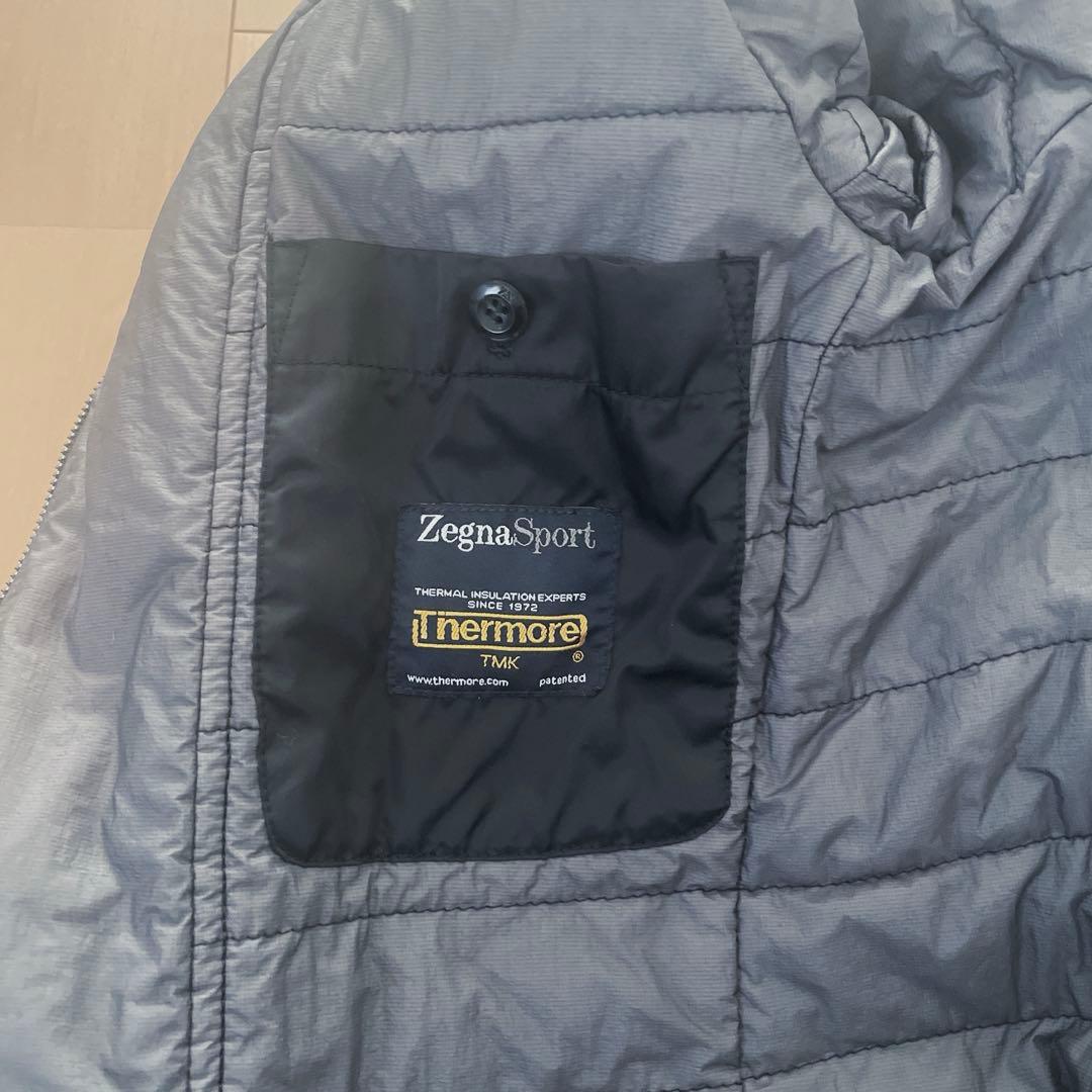 Zegna Sport☆新品！カバー付き！レイヤード風ブルゾン