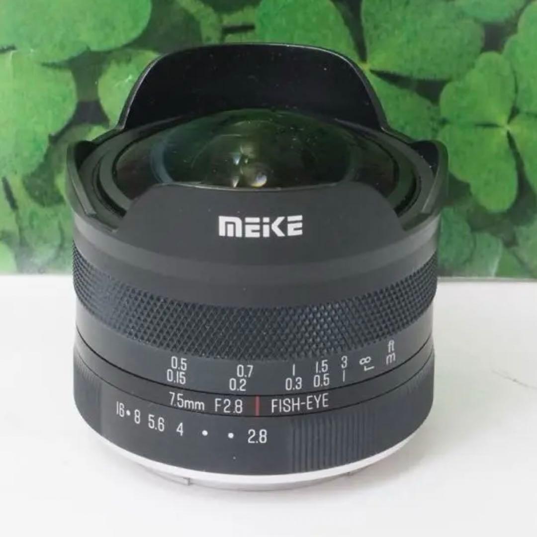 【美品】Meike ⭐️7.5mmf2.8 超広角 対角魚眼レンズ※マニュアル