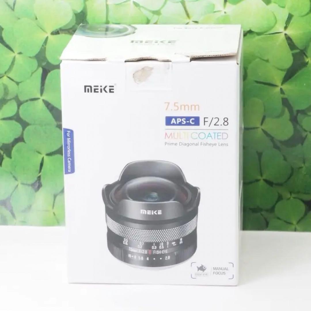 【美品】Meike ⭐️7.5mmf2.8 超広角 対角魚眼レンズ※マニュアル