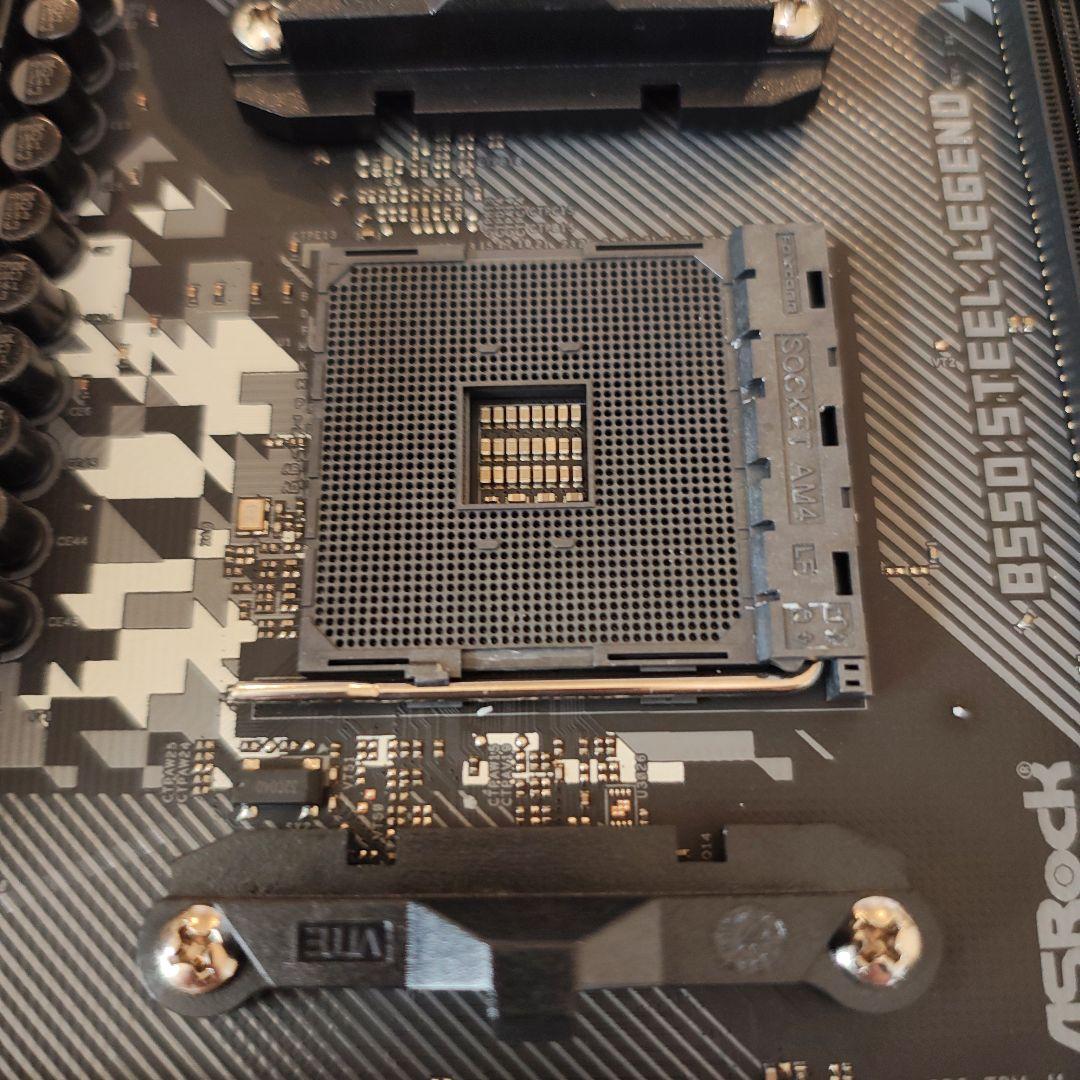 Ryzen7 5800X3D+32GB DDR4+B550+750W 動作確認済