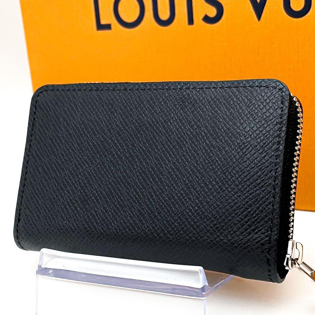 【極美品】ルイヴィトン タイガ ジッピーパース ケース 小銭入れ 黒