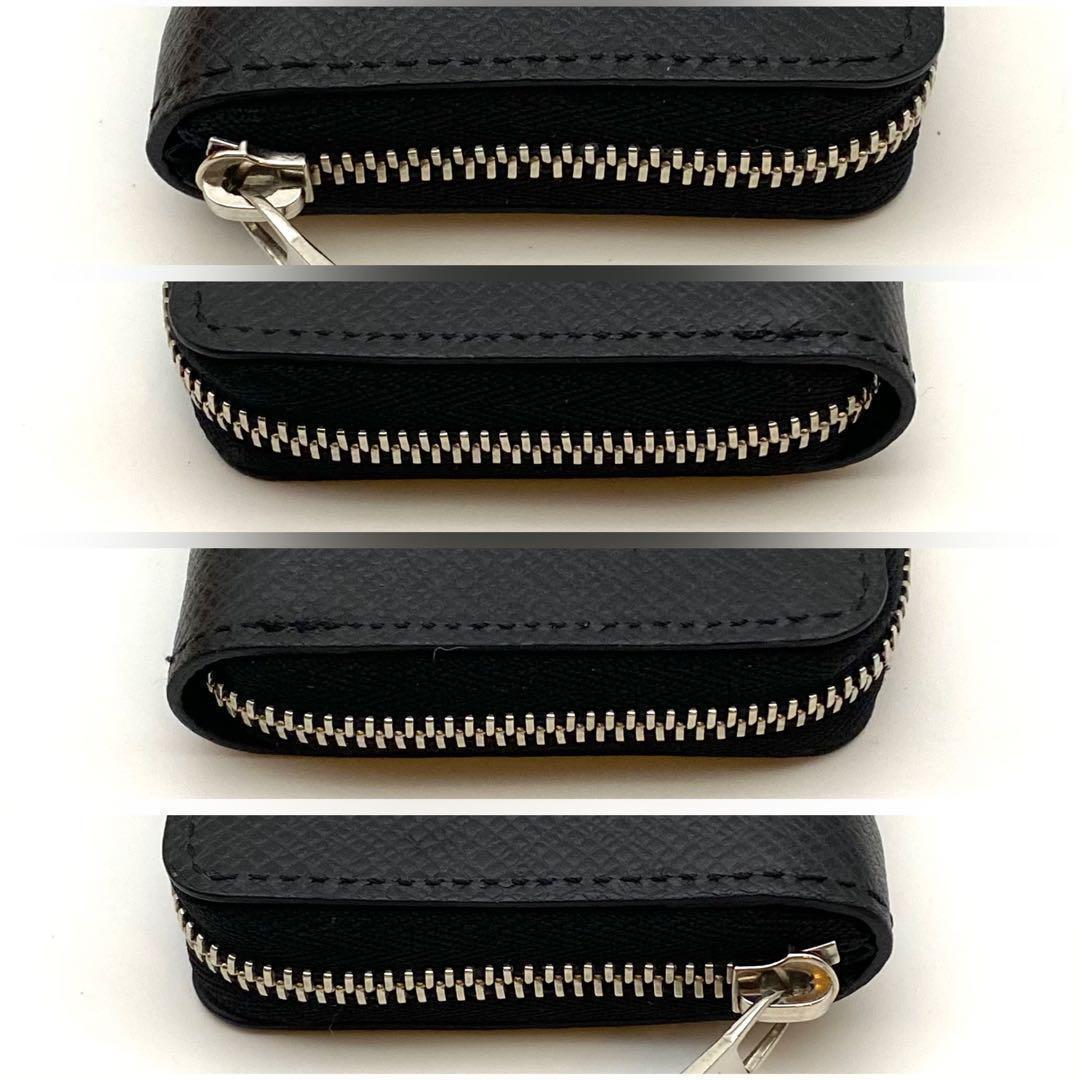 【極美品】ルイヴィトン タイガ ジッピーパース ケース 小銭入れ 黒