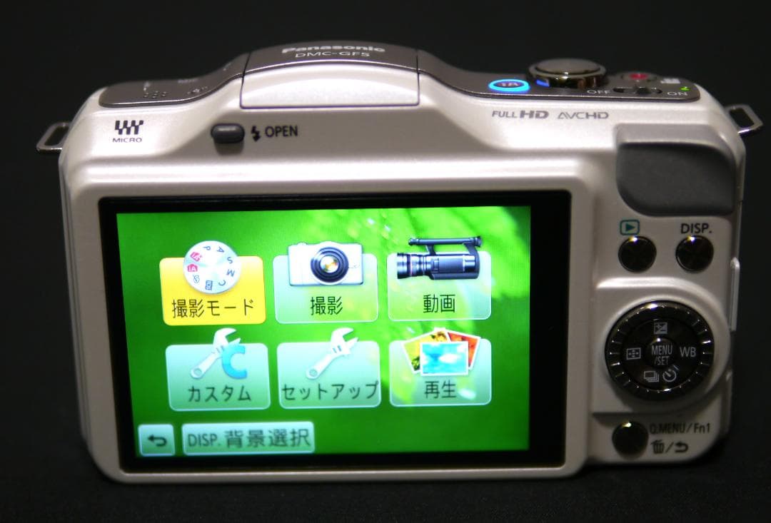 【美品・管理徹底】Panasonic LUMIX GF5 ボディ（SDカード付）
