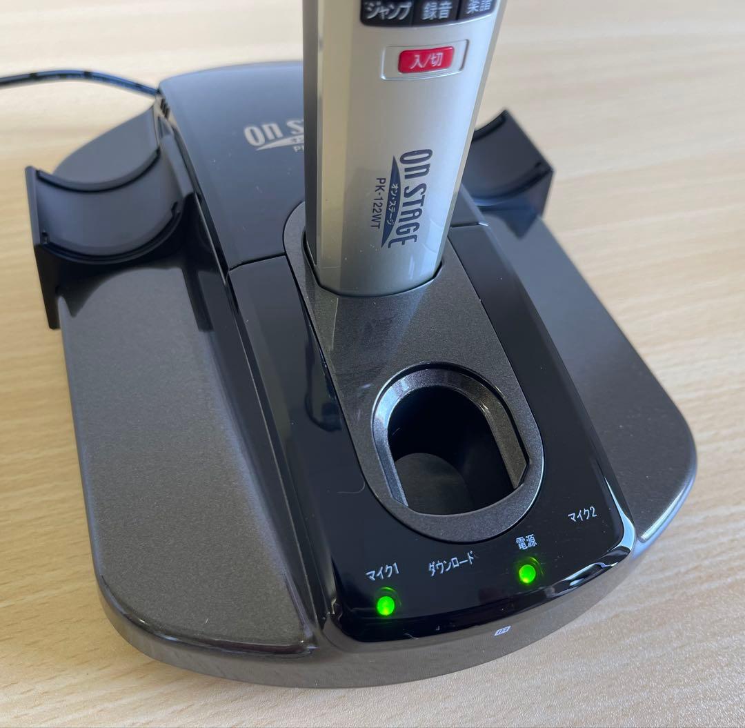 オンステージ パーソナルカラオケ お家でカラオケ PK-122WT