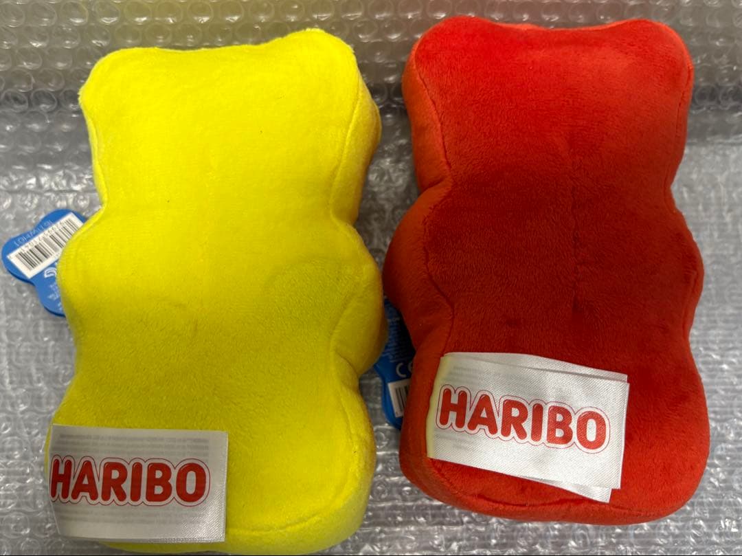 【希少品】HARIBO ぬいぐるみ6種とフィギュアセット7種　ハリボー　海外品