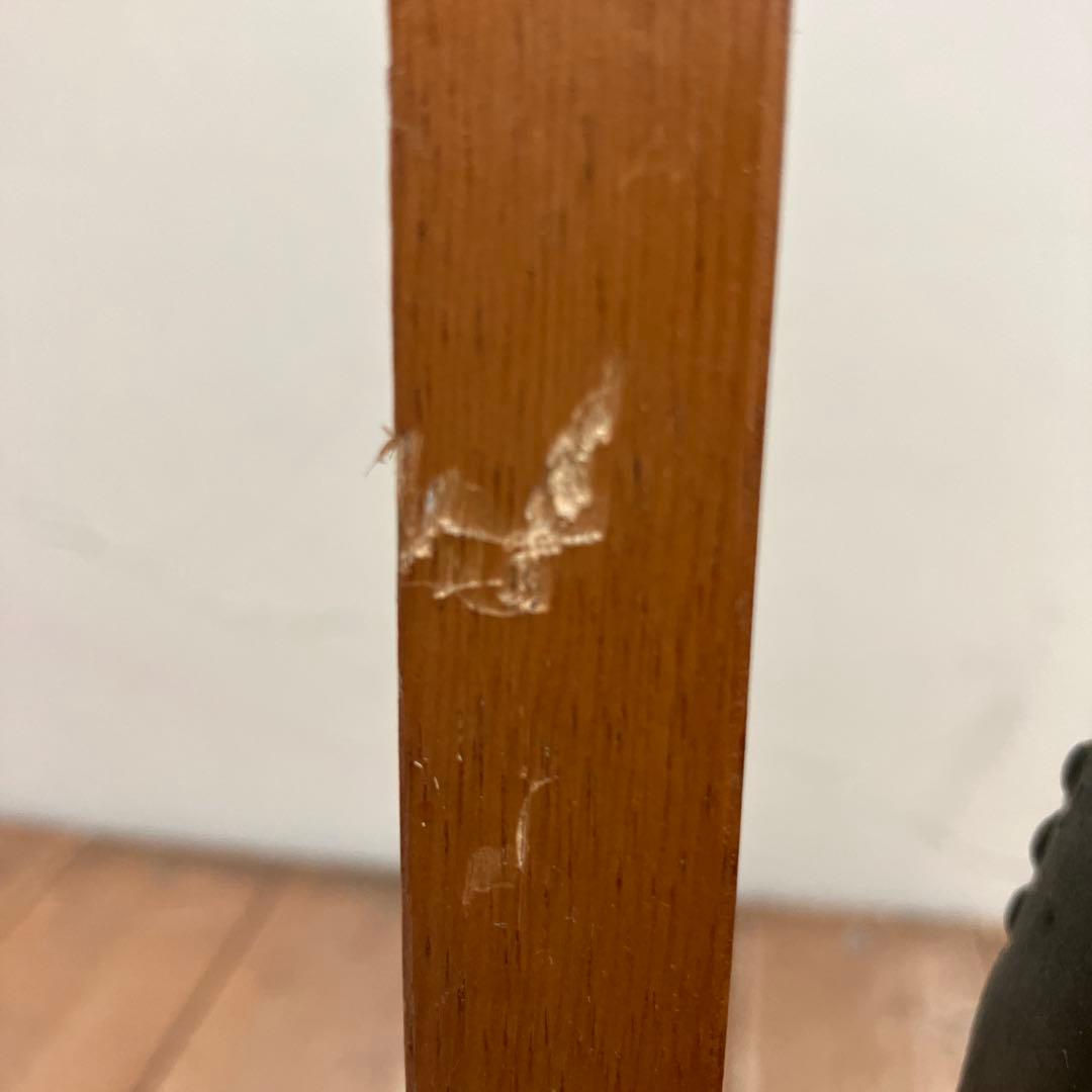 E-4 昭和レトロ 青銅製 仏具 梵鐘 ミニ鐘 木製台座付き 南無阿弥陀仏 半鐘