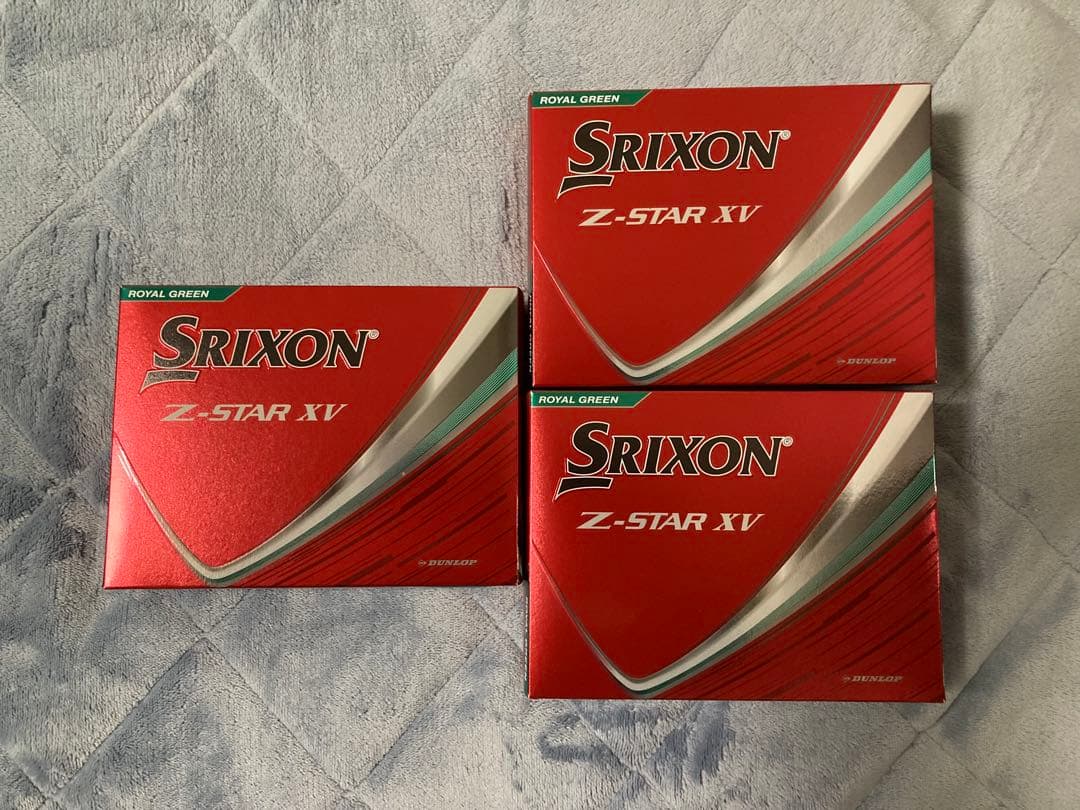 Srixon Z-STAR XV ゴルフボールロイヤルグリーン3ダース2025年