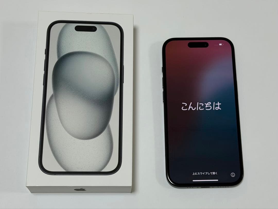 iPhone15 128GB ブラック simフリー