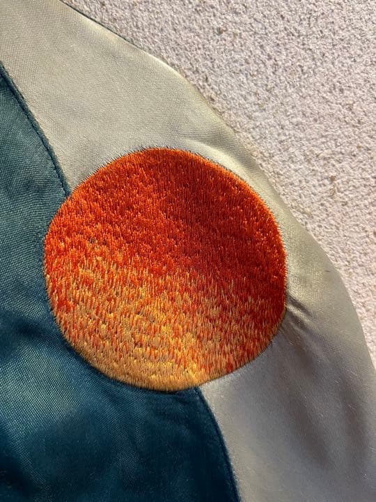 【最終値下/限定出品/希少】スカジャン｜鶴｜刺繍｜花旅楽団