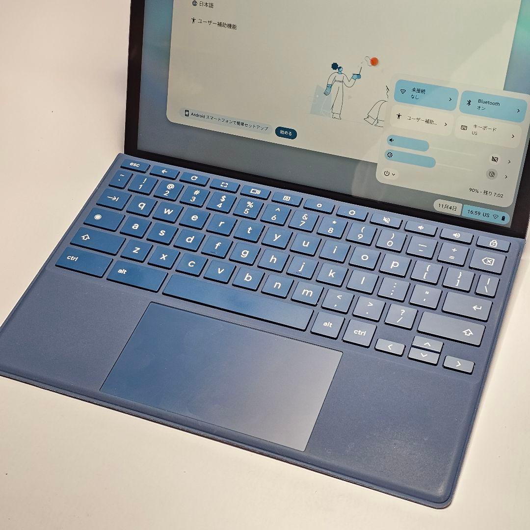 ⭐HP Chromebook x2 11インチ タブレット PC USキーボード