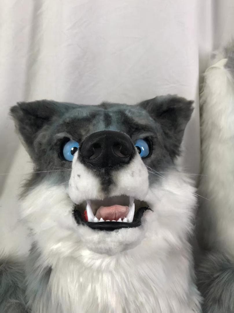 るるもか　在庫あり　犬　狼　ケモノ　着ぐるみ　マスク　コスプレ