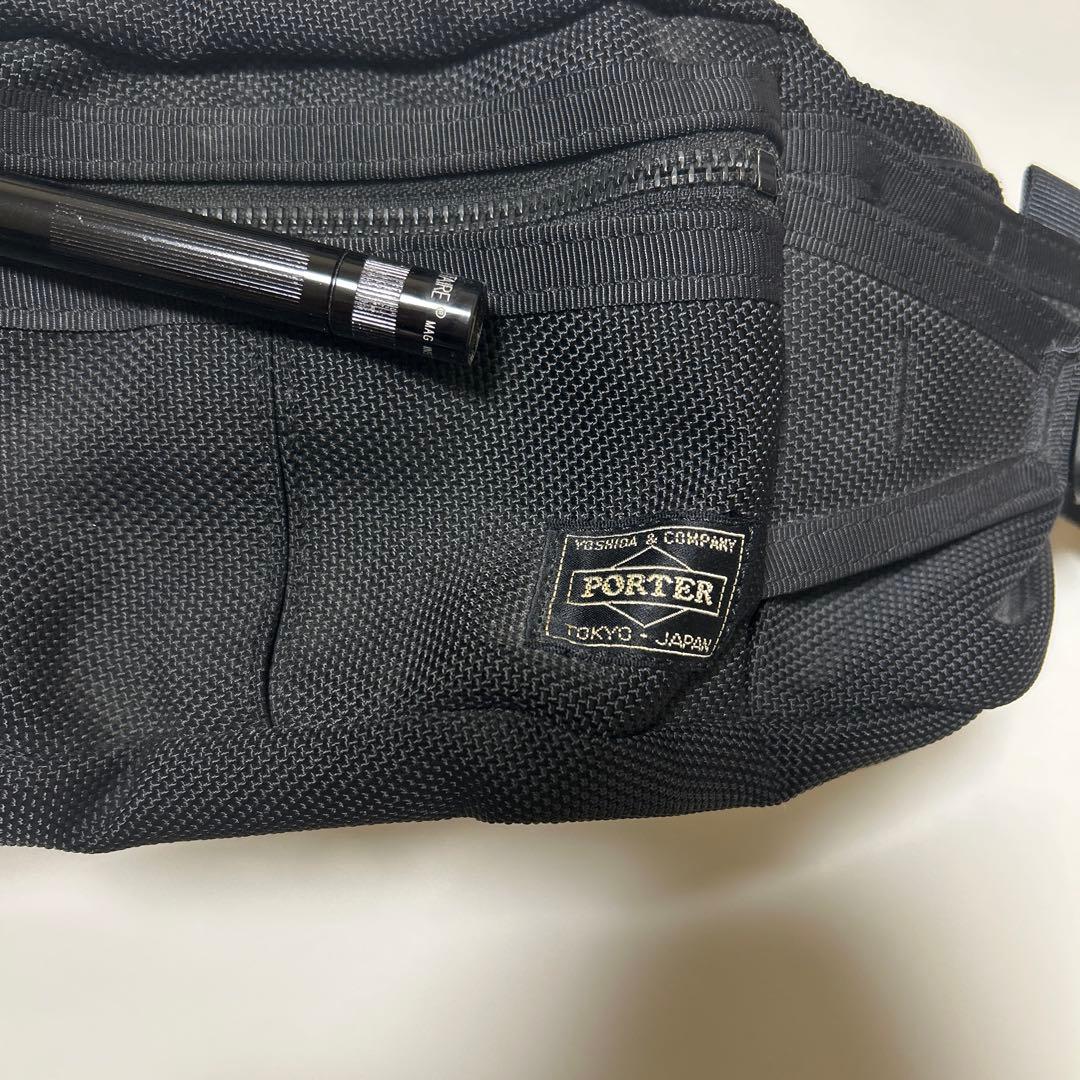 PORTERHEAT ポーター ヒート ウエストバッグ ボディバッグ　マグライト
