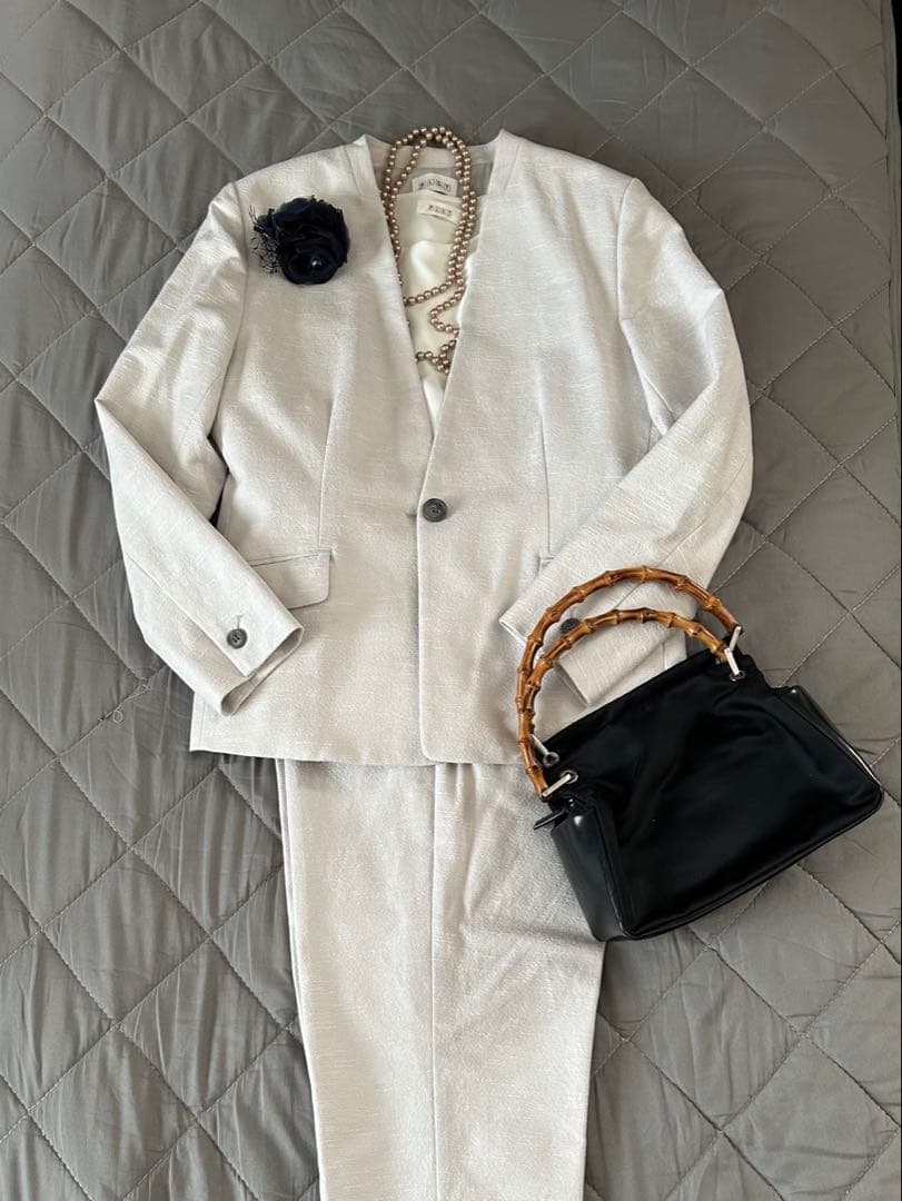 【未使用級】プラステ スラブストレッチパンツスーツ