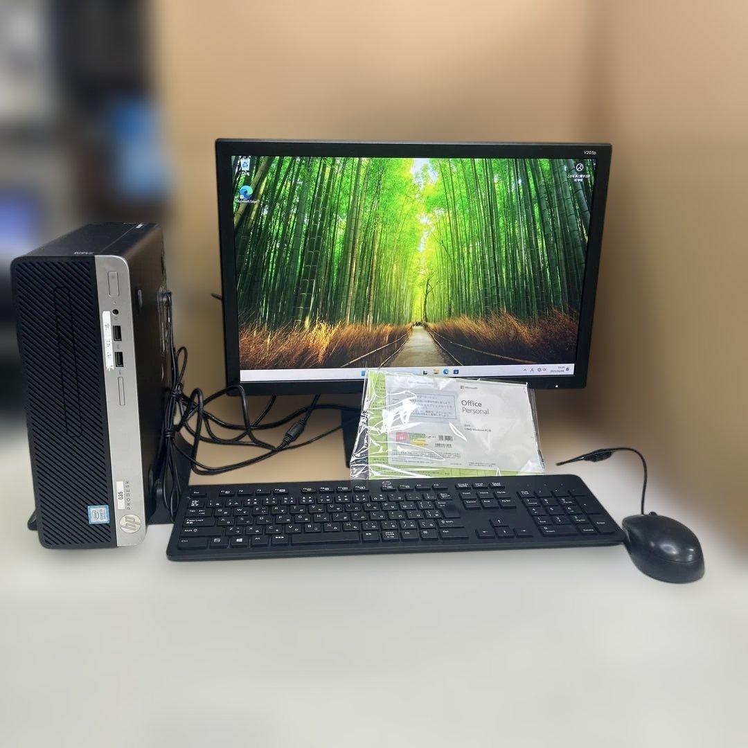 6102④HP Prodesk 400 G5 i5 8GB SSD 4点セット